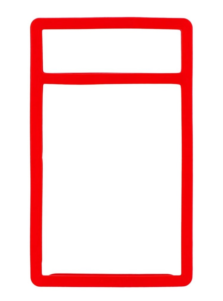 BCW Slab Bumpers (For PSA Graded Cards) - Red